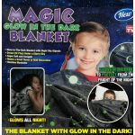 Плед Magic Blanket со светящимися в темноте звездами  оптом